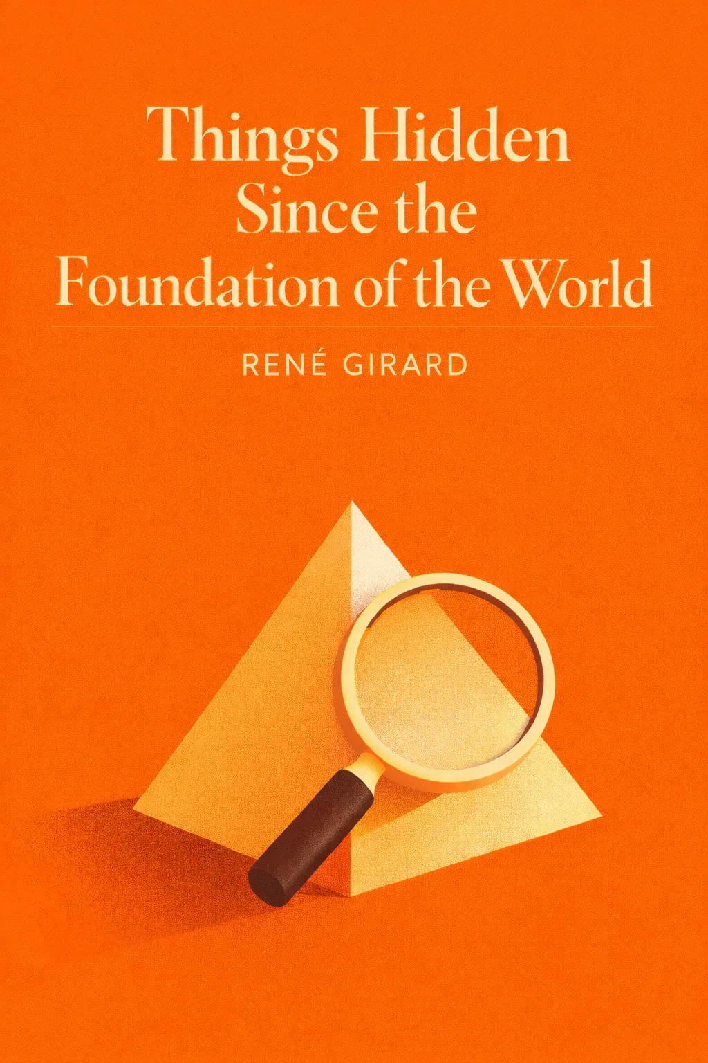 Things Hidden Since the Foundation of the World cover