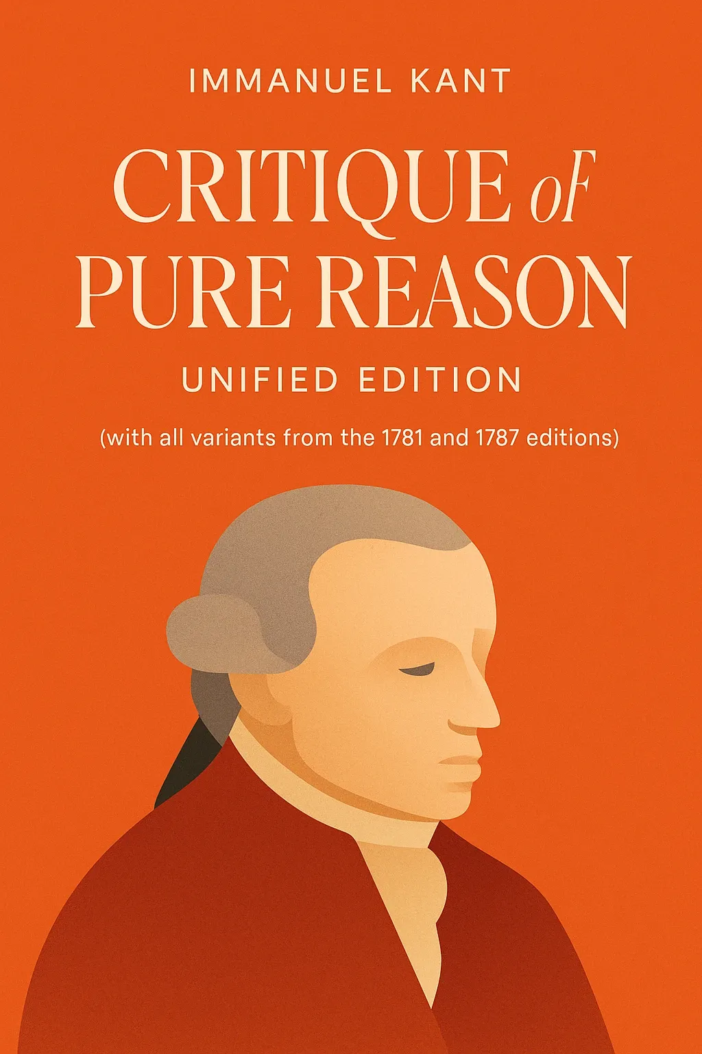 Critique of Pure Reason Unified Edition (with all variants from the 1781 and 1787 editions) cover