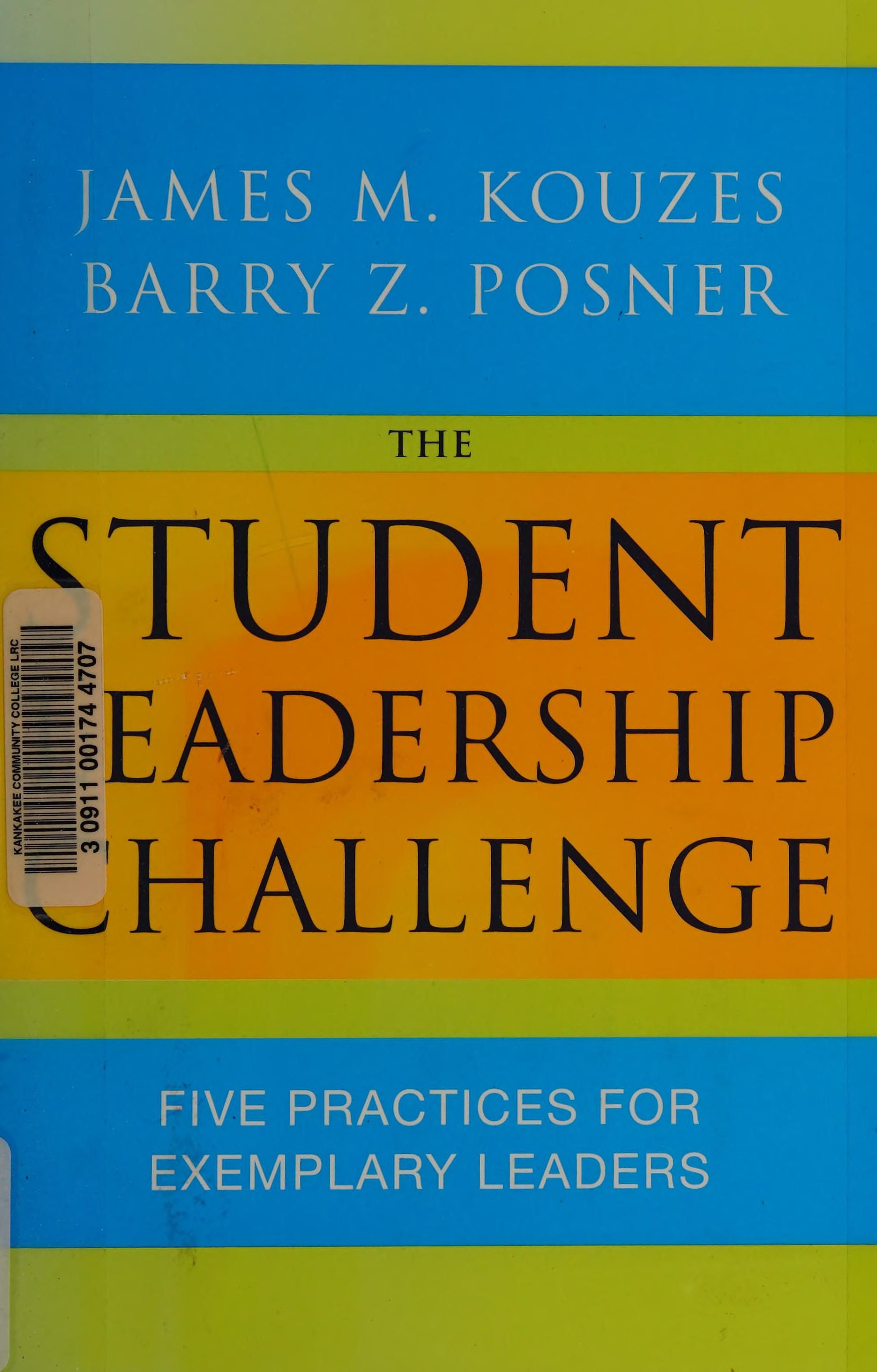 The student leadership challenge cover