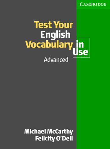 Test your English vocabulary in use cover