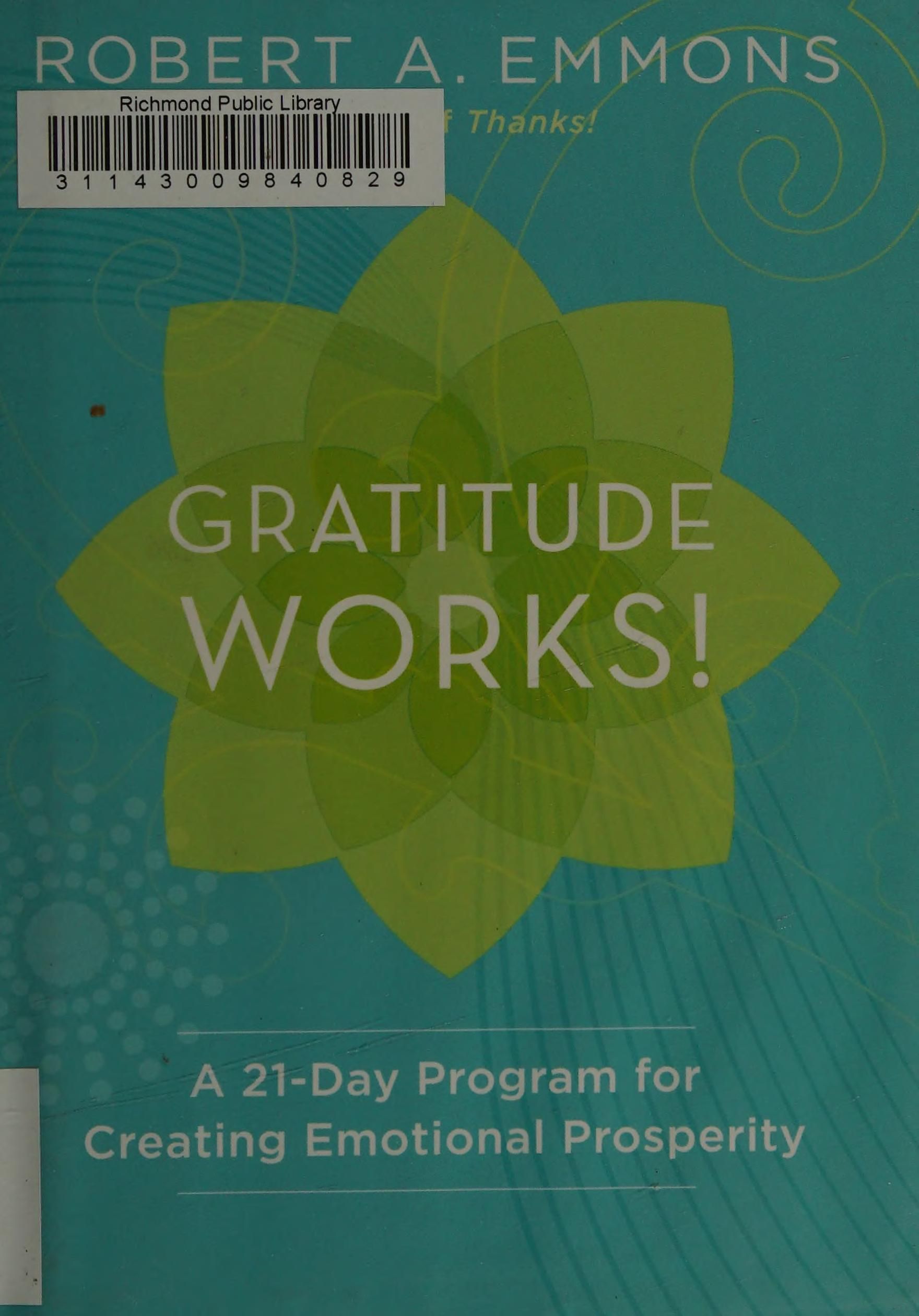 Gratitude Works! cover