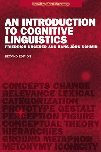 An introduction to cognitive linguistics cover