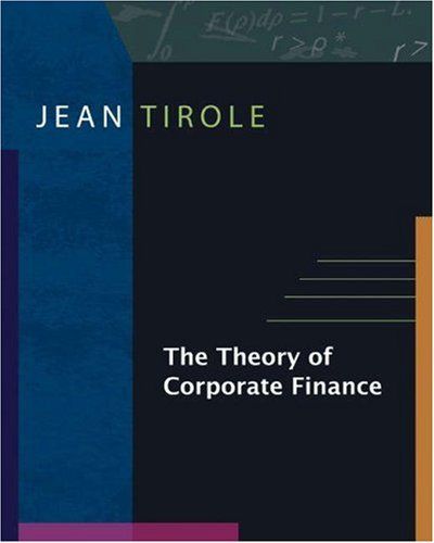The theory of corporate finance cover