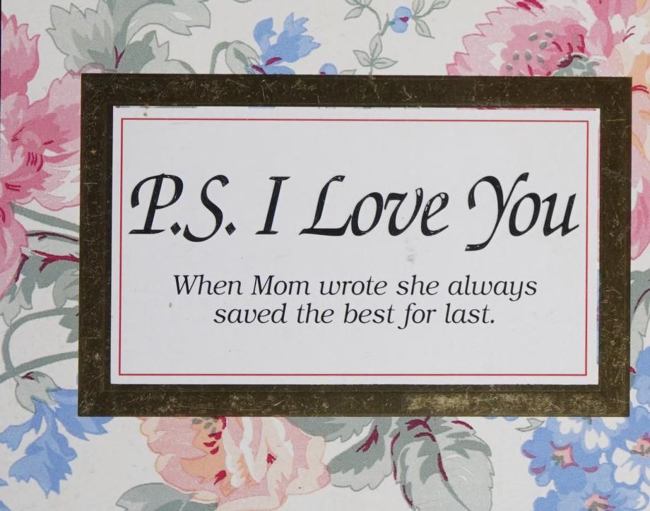 P. S. I Love You cover