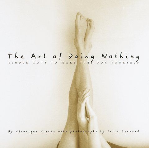 The art of doing nothing cover