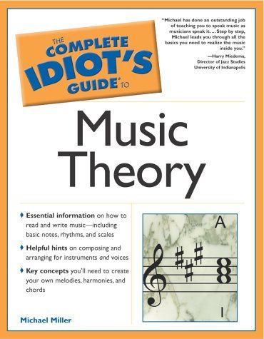 The Complete Idiot's Guide to Music Theory cover
