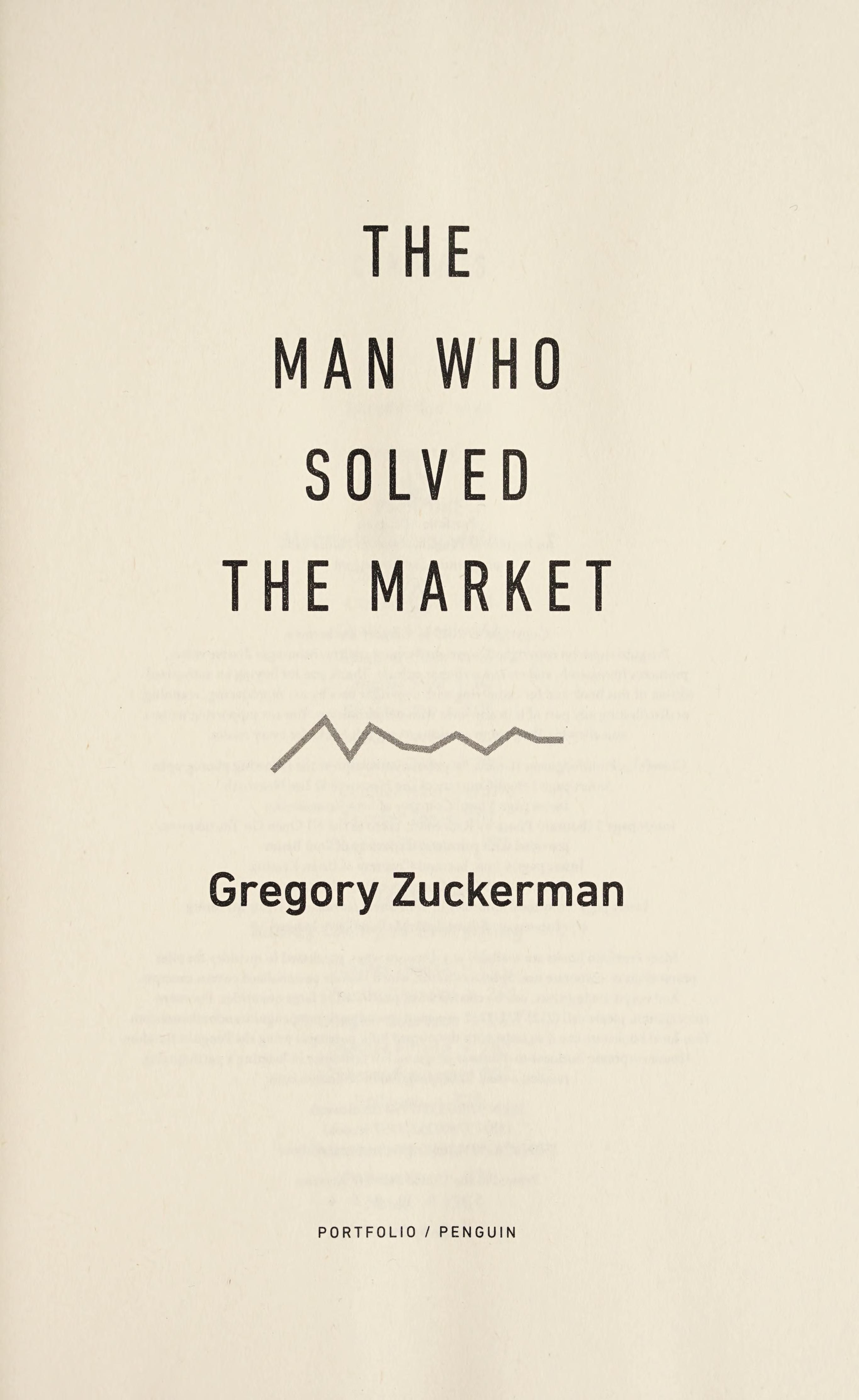 The man who solved the market cover