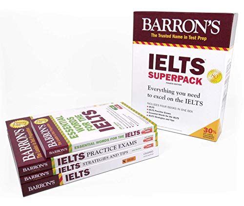 Barron's IELTS Superpack cover