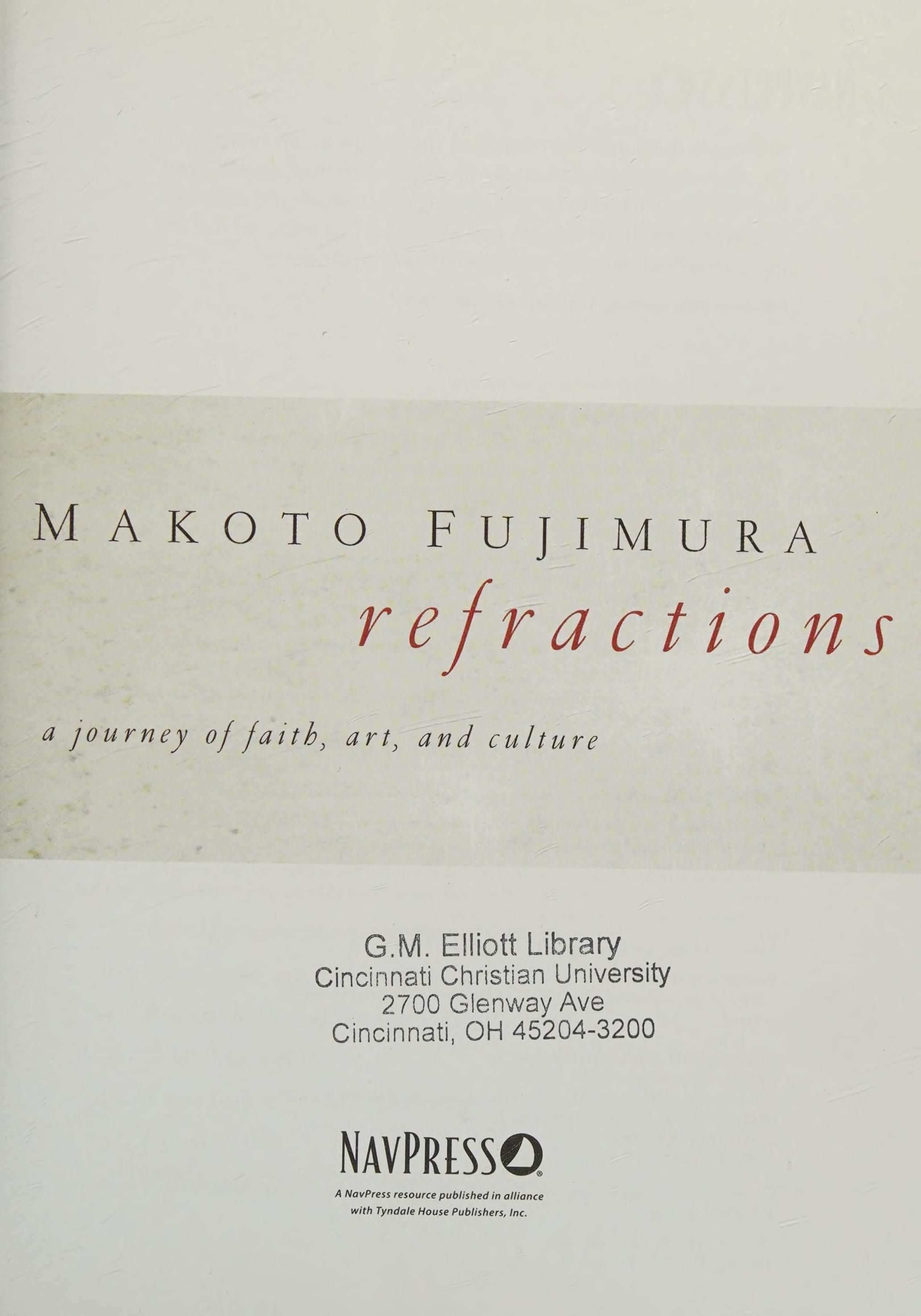 Refractions cover
