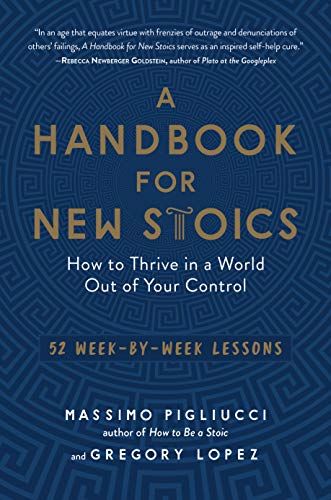 A Handbook for New Stoics cover