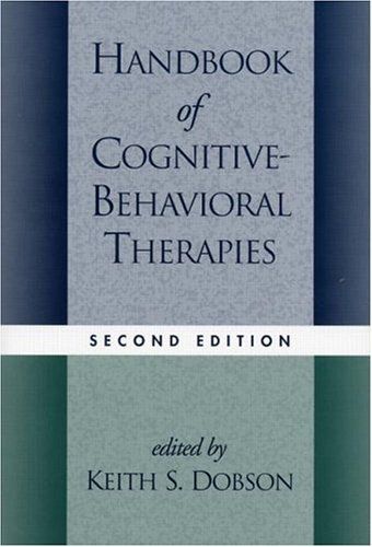 Handbook of Cognitive-Behavioral Therapies cover