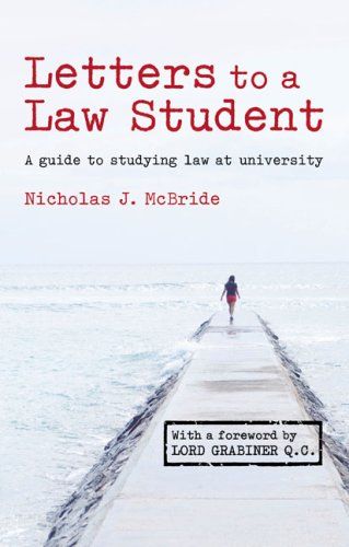 Letters to a Law Student cover