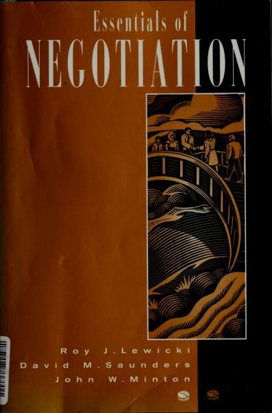 Essentials of Negotiation cover
