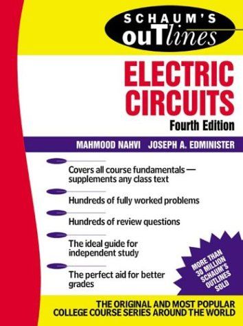 Schaum's outline of theory and problems of electric circuits cover