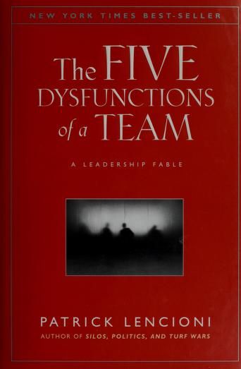 Las cinco disfunciones de un equipo cover