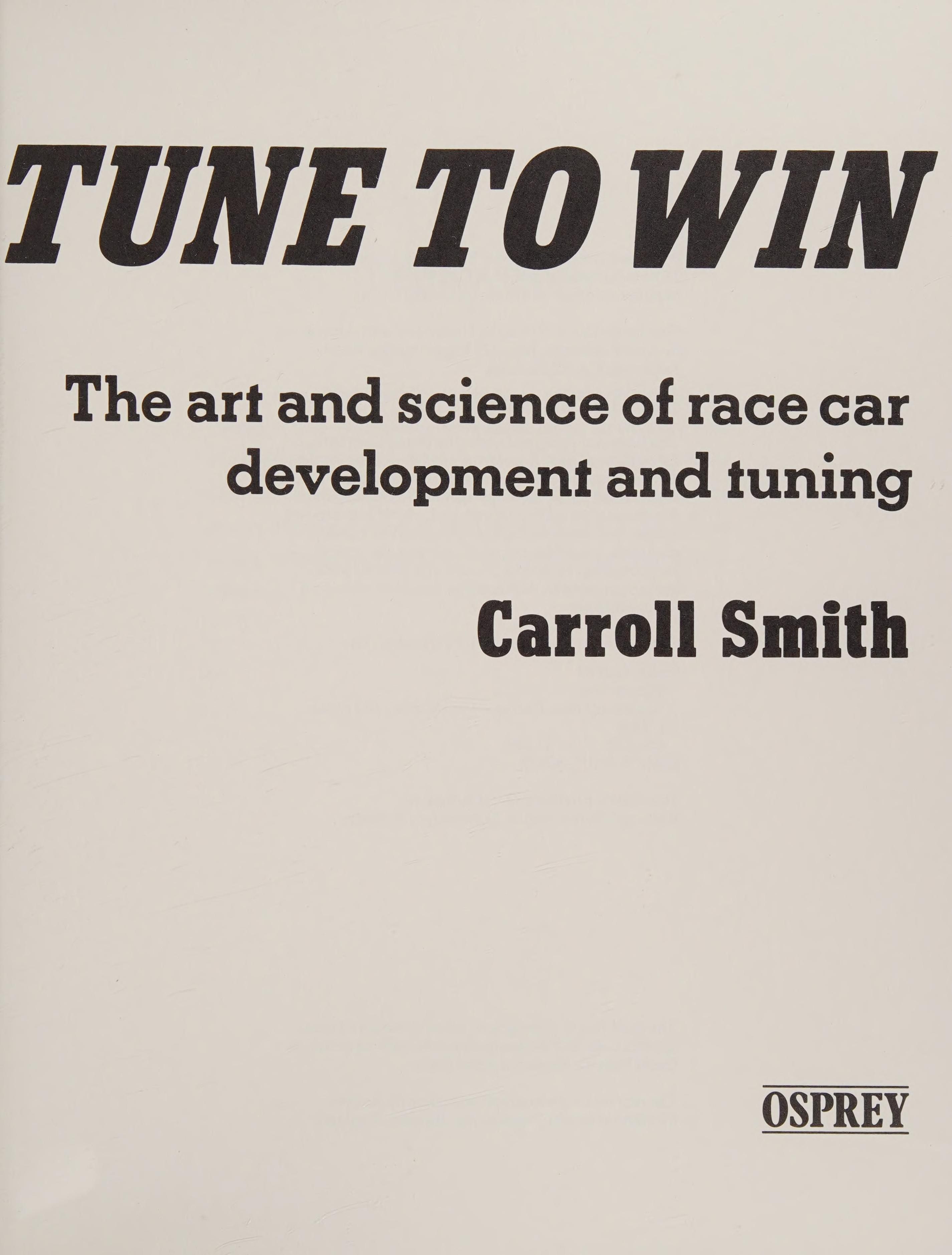 Tune to win cover