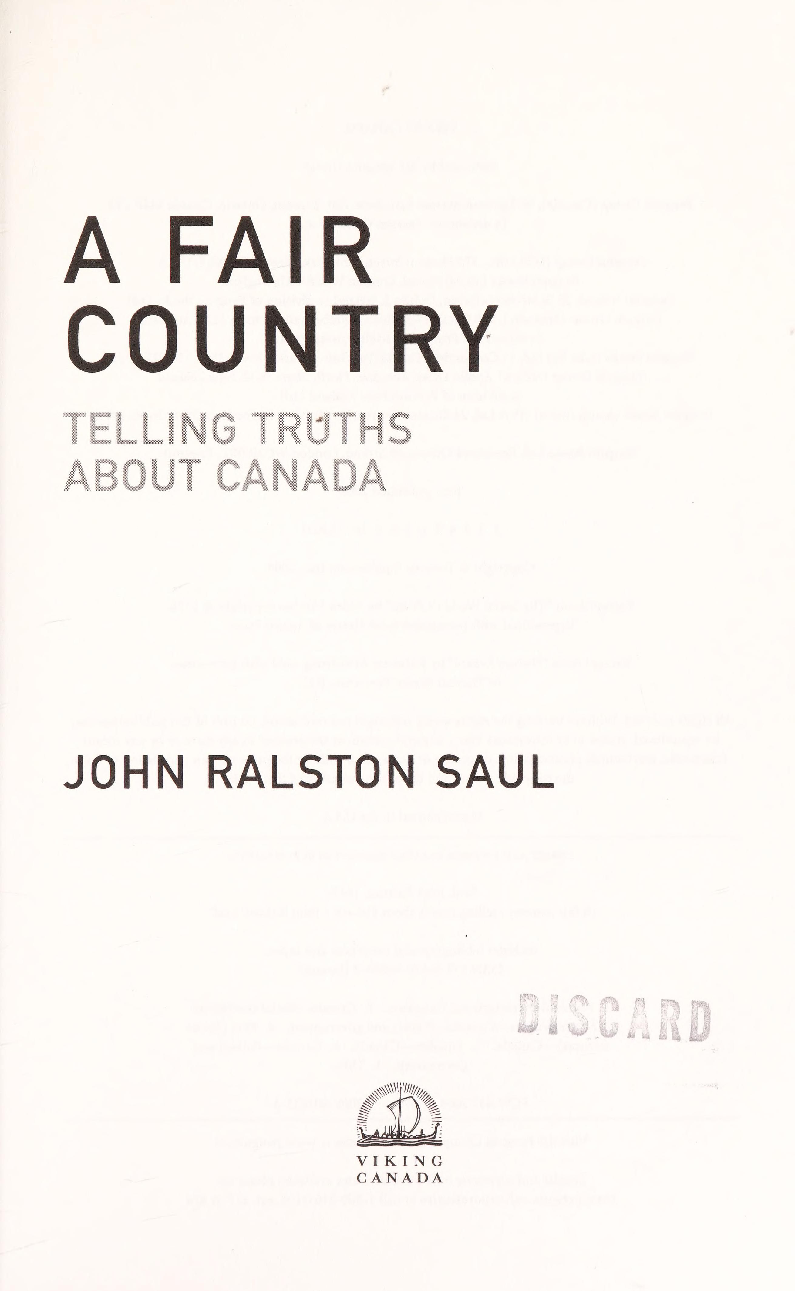 A fair country cover