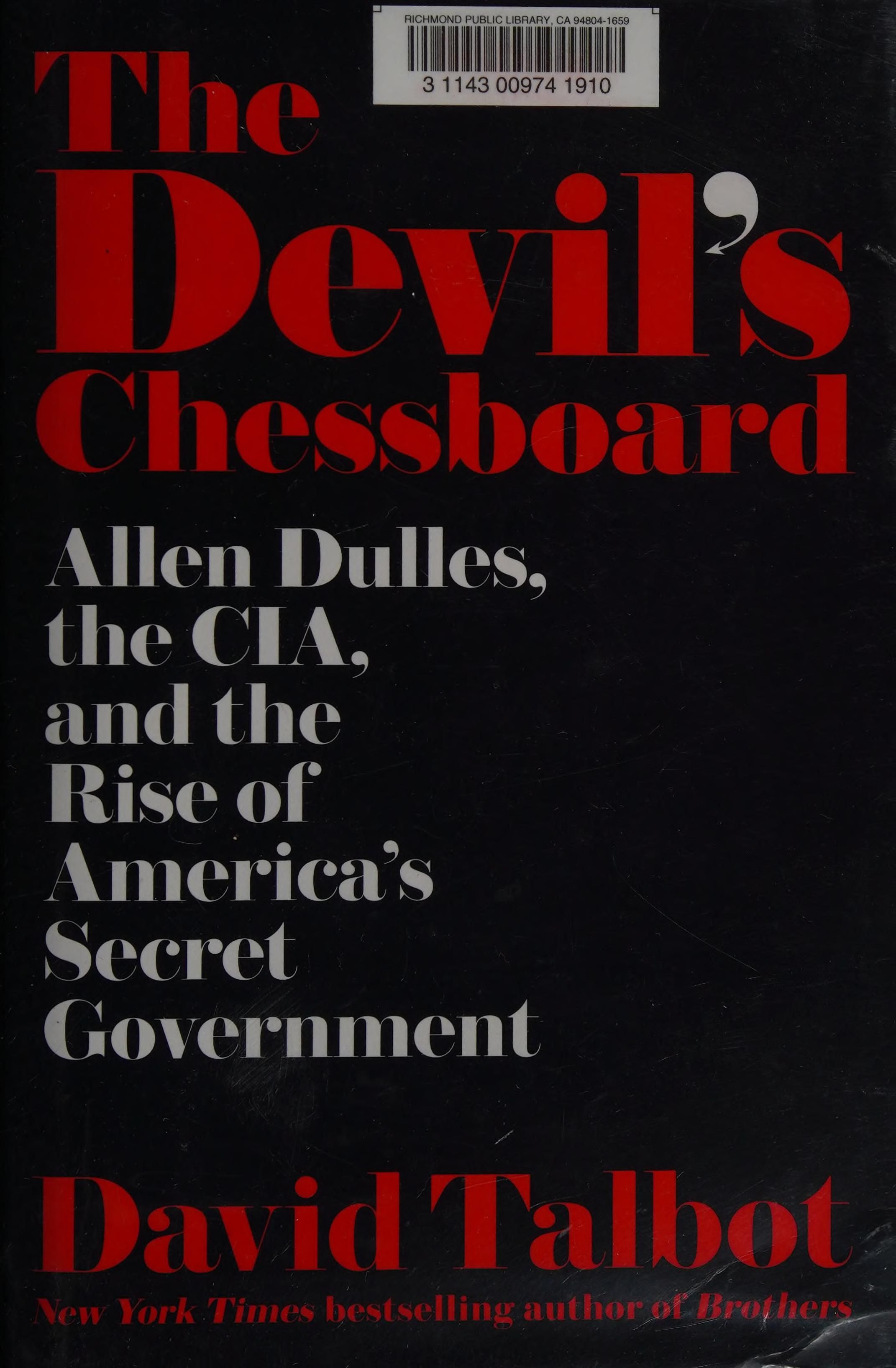 The devil's chessboard cover