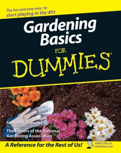 Gardening basics for dummies cover