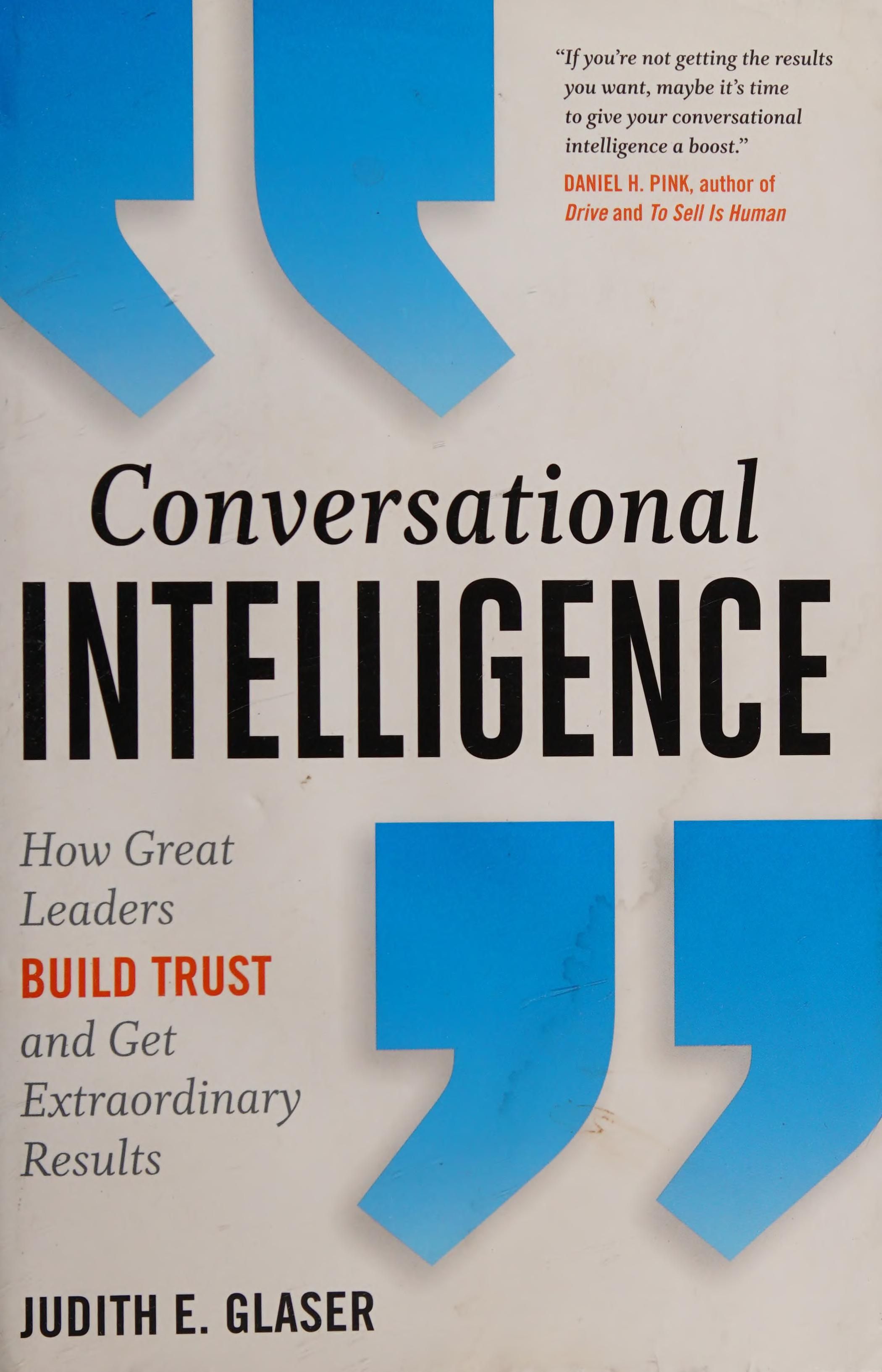 Conversational intelligence cover