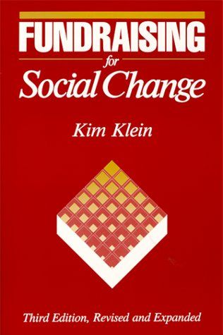 Fundraising for social change cover