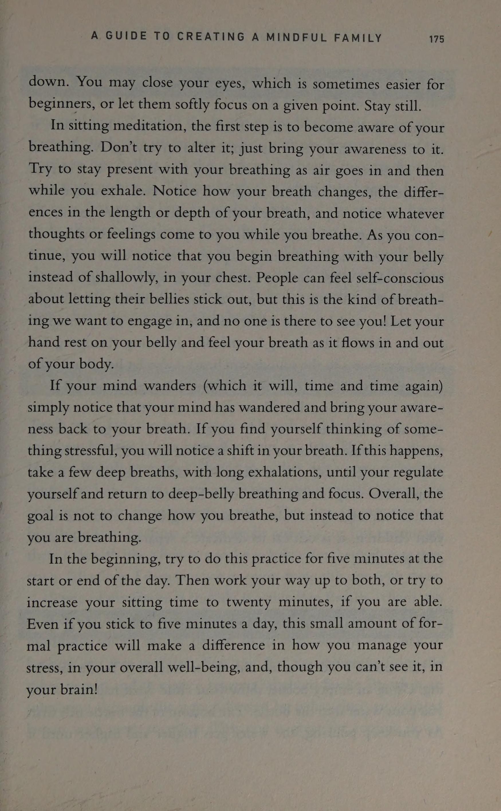Mindful parenting cover