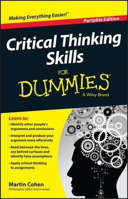 CRITICAL THINKING SKILLS FOR DUMMIES cover