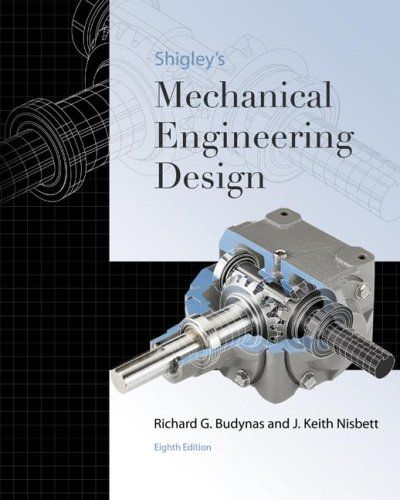 Shigley's mechanical engineering design cover