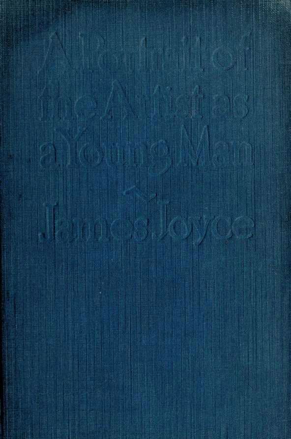 A Portrait of the Artist as a Young Man cover