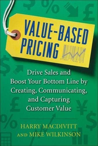 Value-based pricing cover