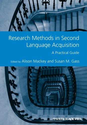 Research methods in second language acquisition cover