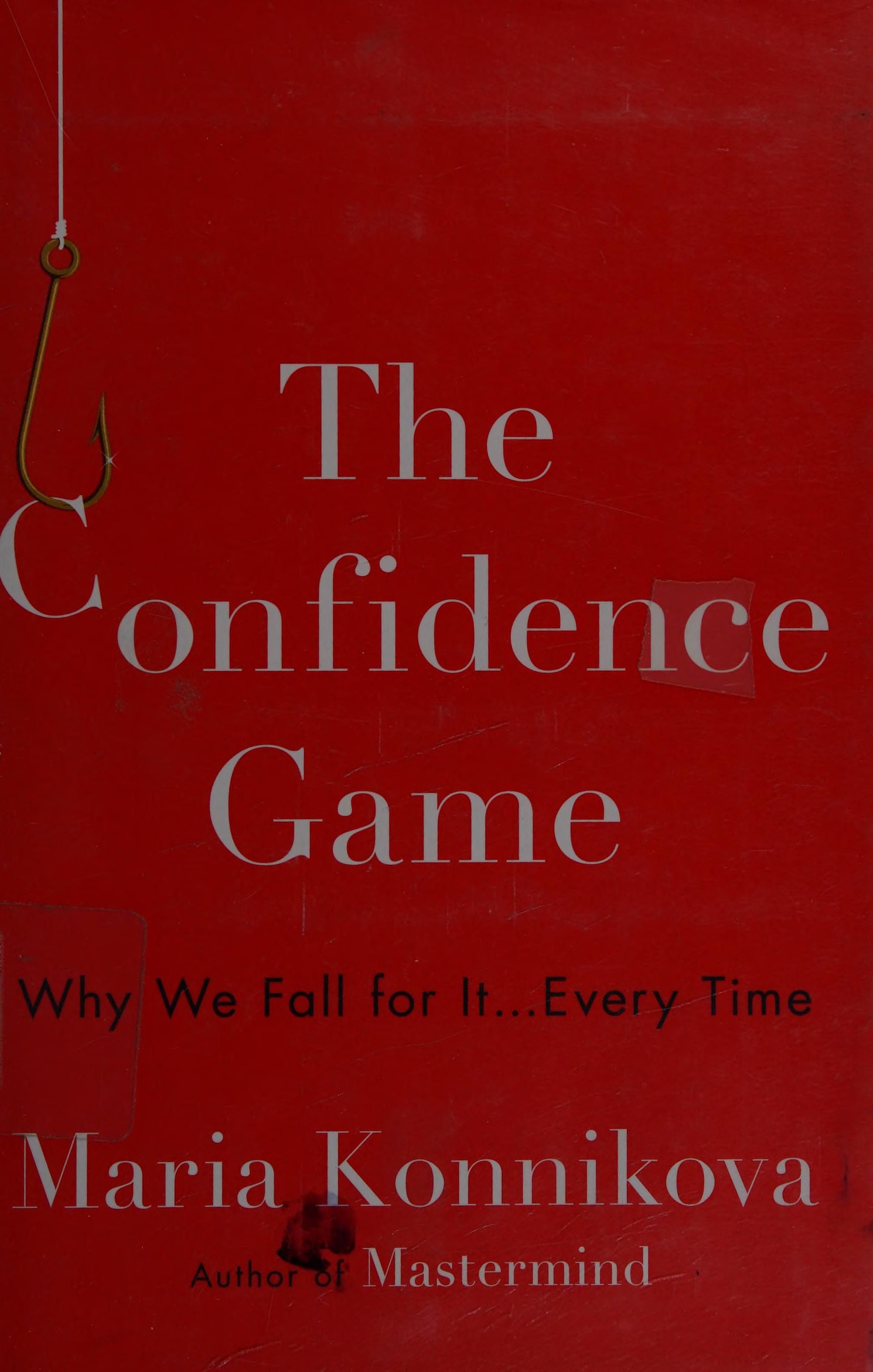 The confidence game cover