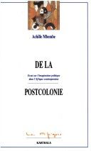 De la postcolonie cover