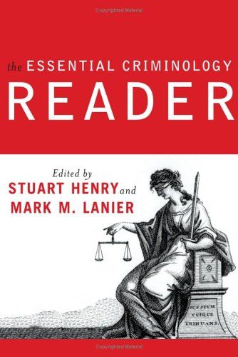 The essential criminology reader cover
