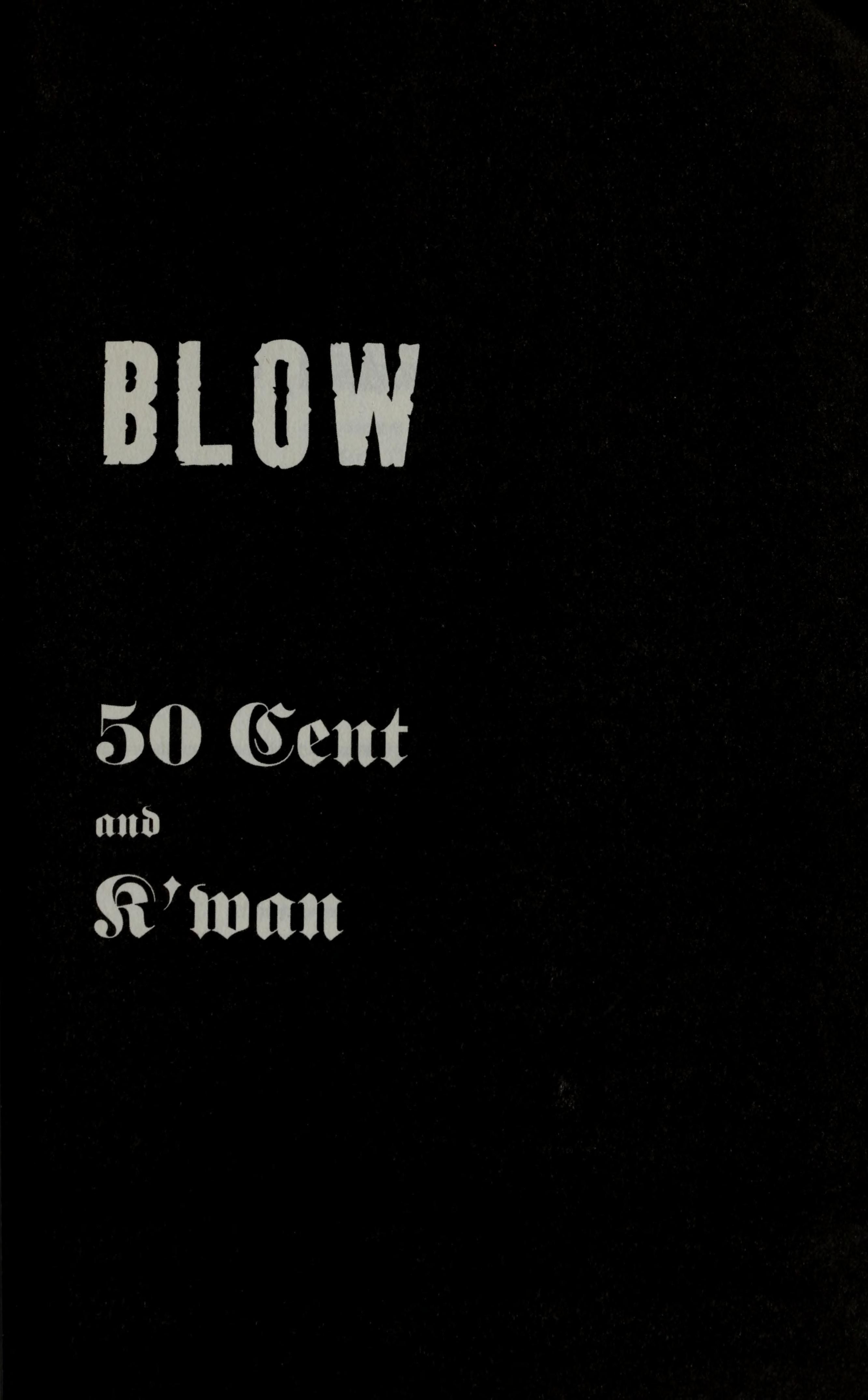 Blow cover