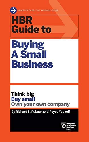 HBR Guide to Buying a Small Business cover