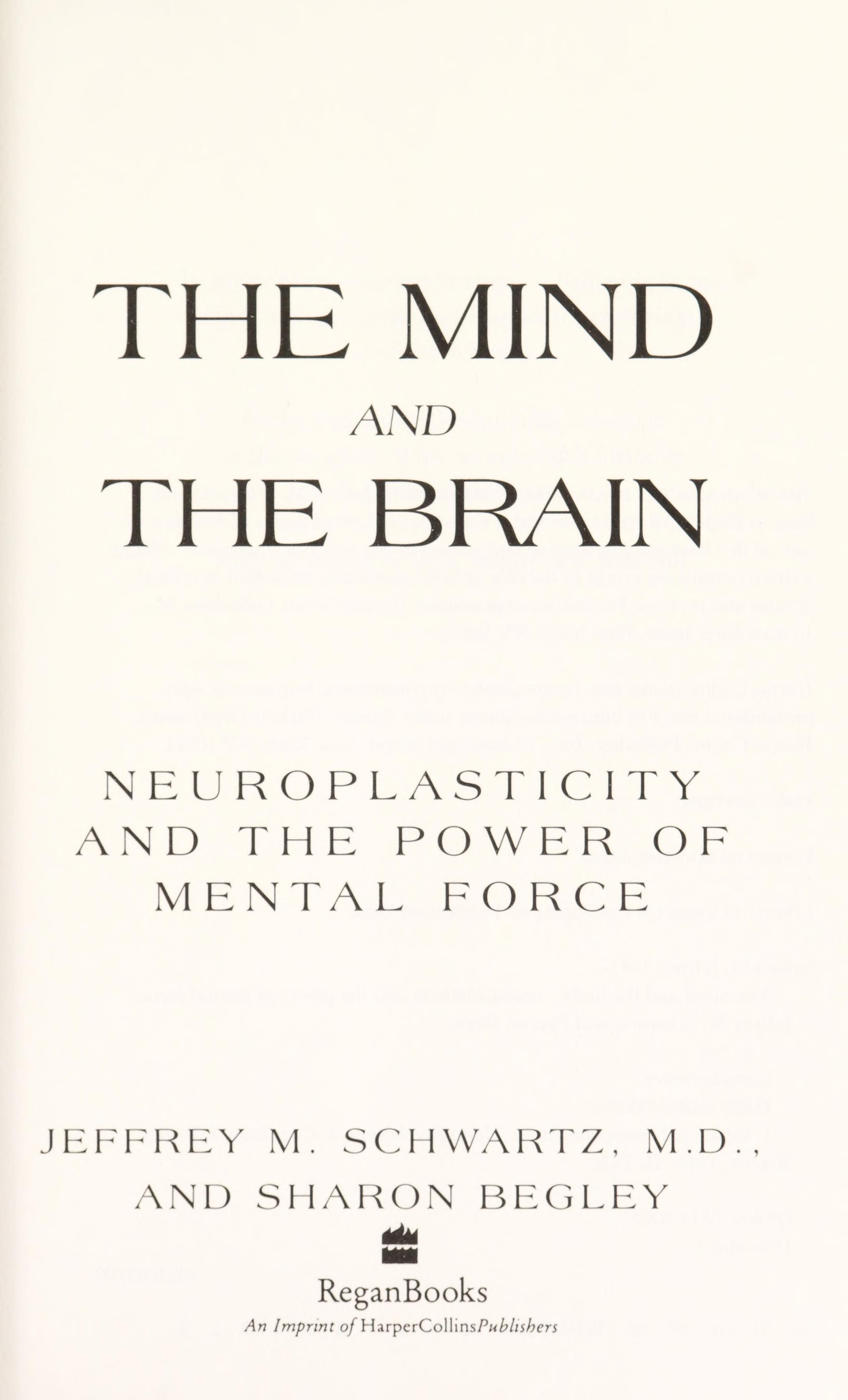 The mind and the brain 封面
