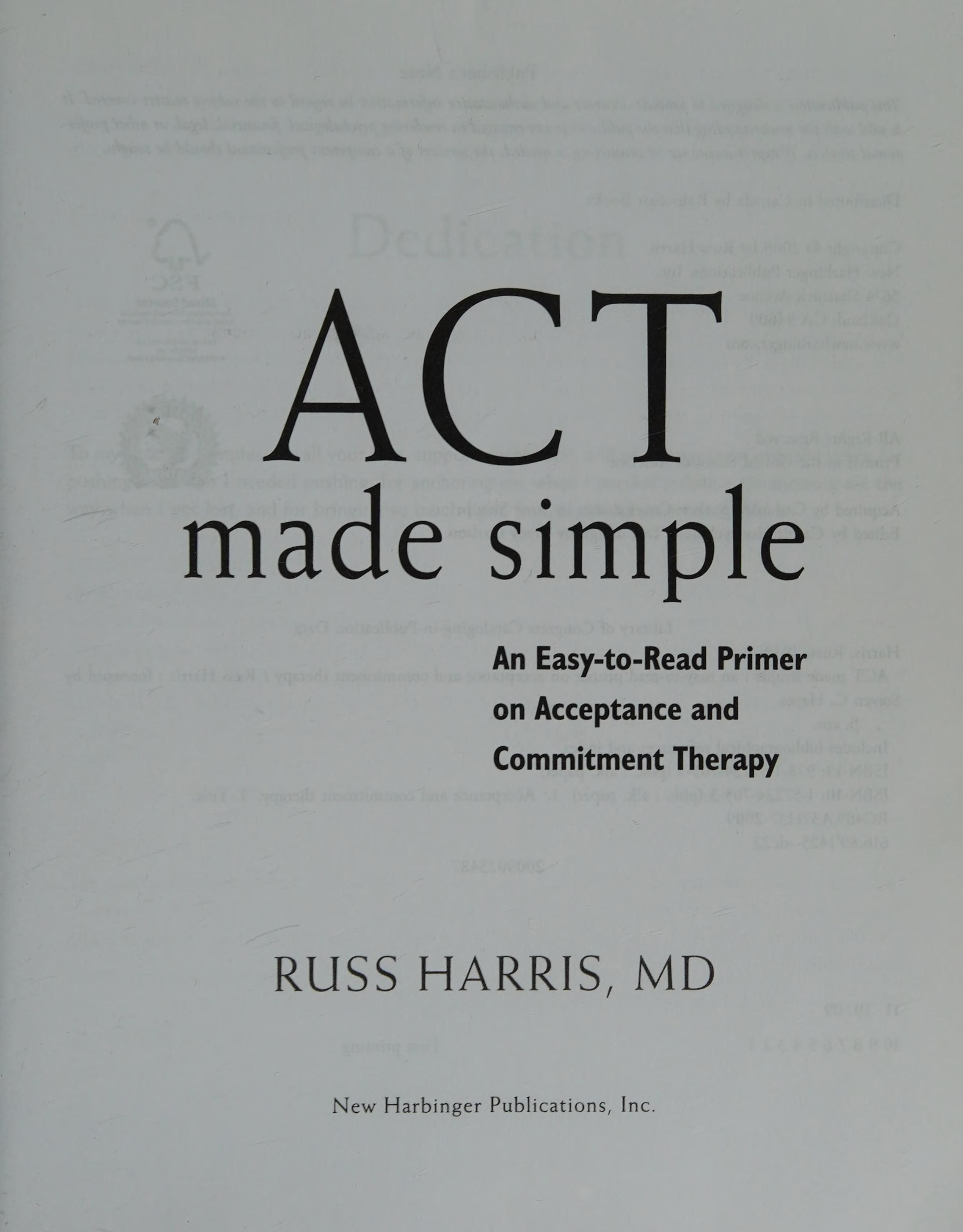 ACT made simple cover