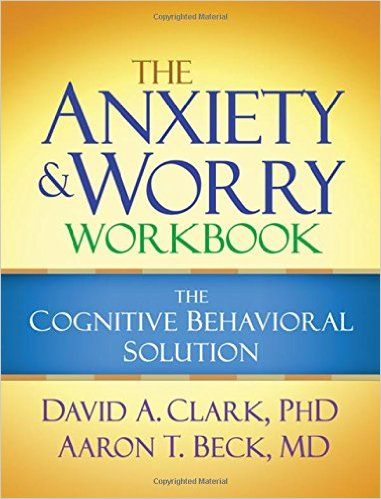 The anxiety and worry workbook cover