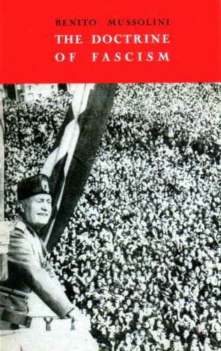 The doctrine of fascism cover