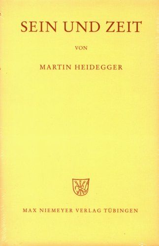 Sein und Zeit cover