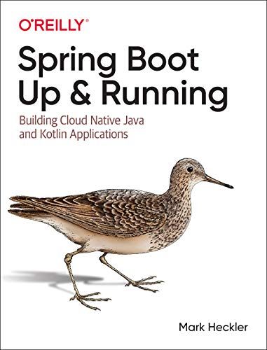Spring Boot : up and Running 封面