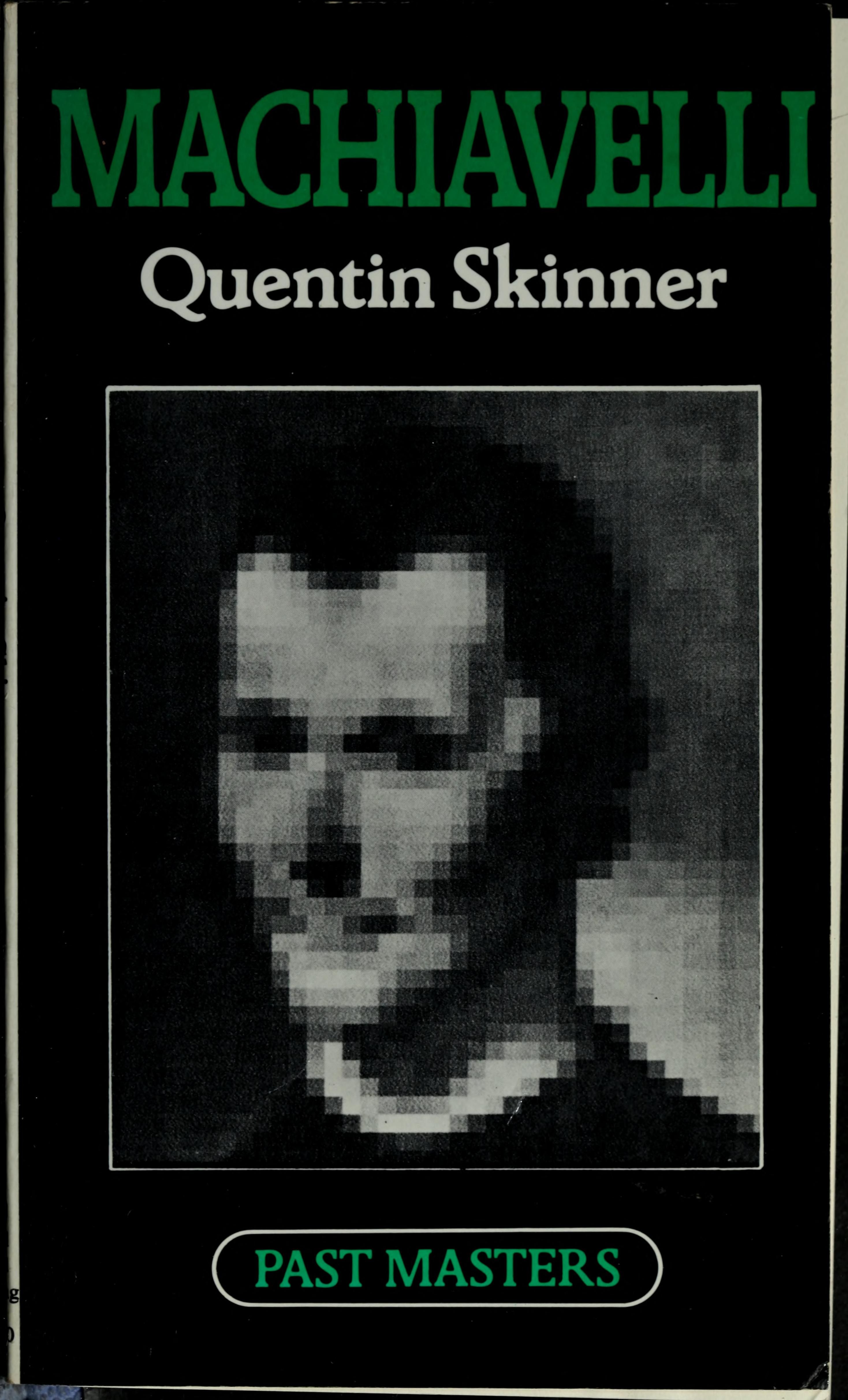 Machiavelli cover