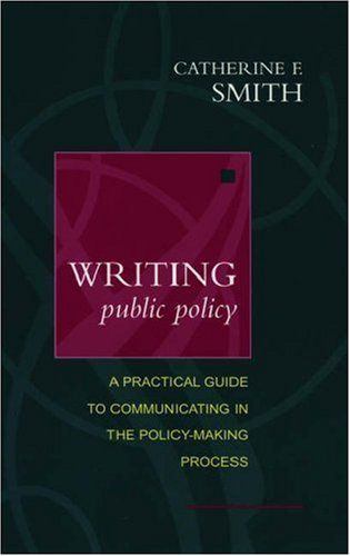 Writing Public Policy cover