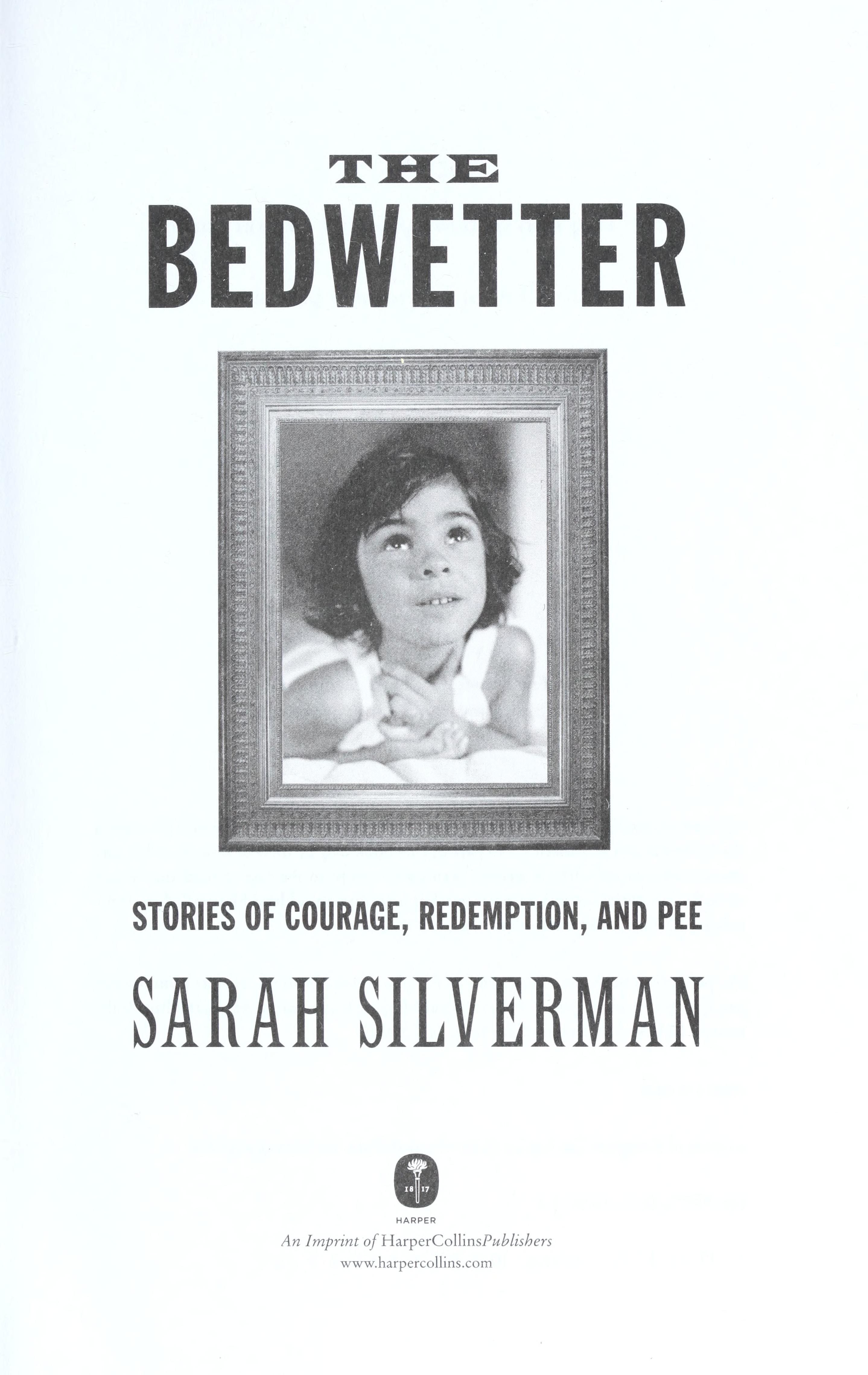 The bedwetter cover