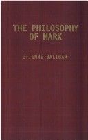 The philosophy of Marx cover