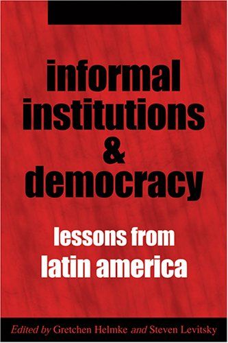 Informal institutions and democracy cover