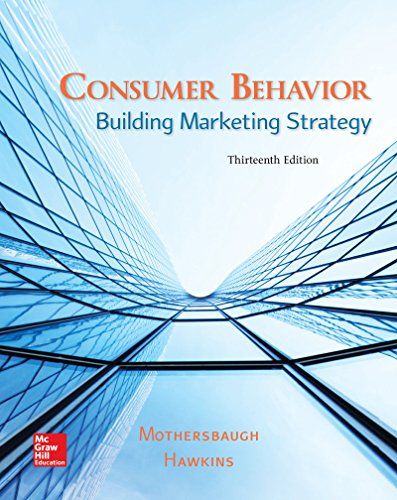 Consumer Behavior: Building Marketing Strategy cover