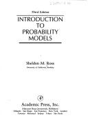 Introduction to probability models cover