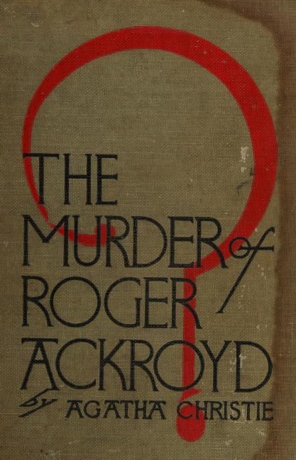 The Murder of Roger Ackroyd cover